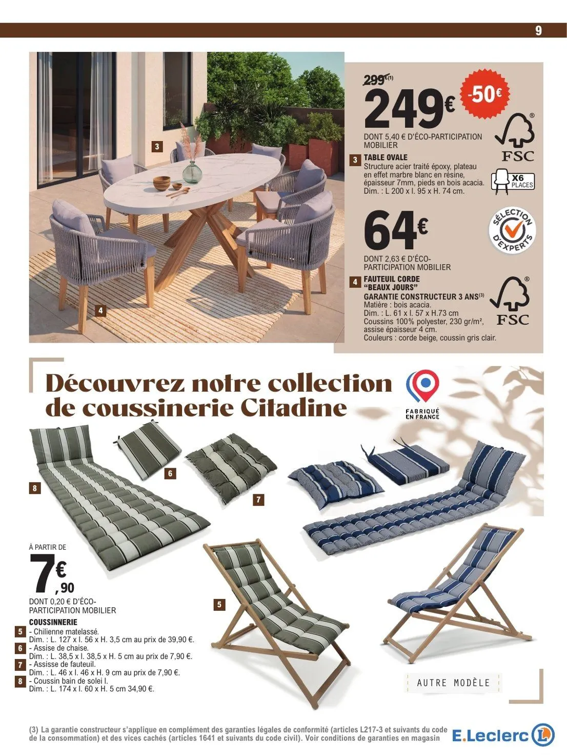 Catalogues E.Leclerc Brico du 31 mars au 18 avril 2026 - Catalogue page 9