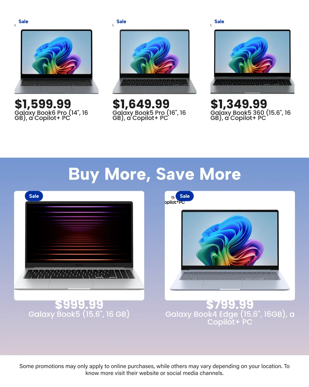 Weekly ad  Samsung Sales from March 30 to April 20 2026 - Page 9