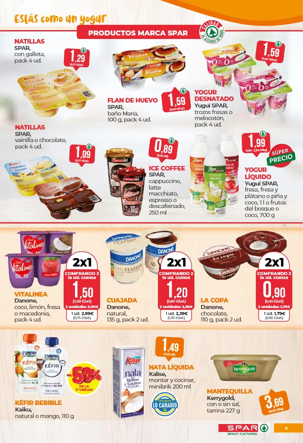 Catálogo de SPAR Gran Canaria Ofertas 26 de junio al 9 de julio 2026 - Página 9