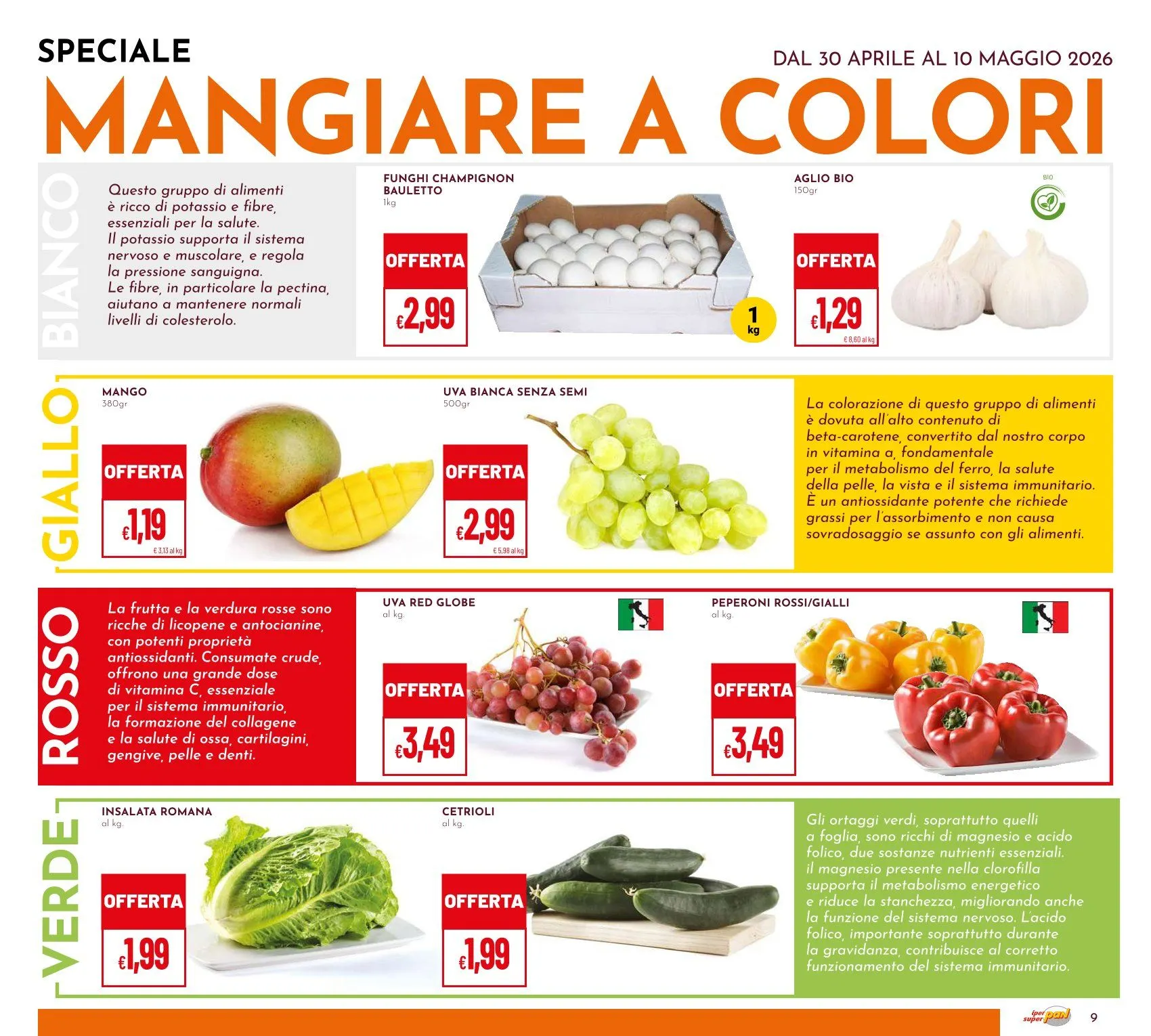 Volantini Pan da 30 aprile a 10 maggio di 2026 - Pagina del volantino 9