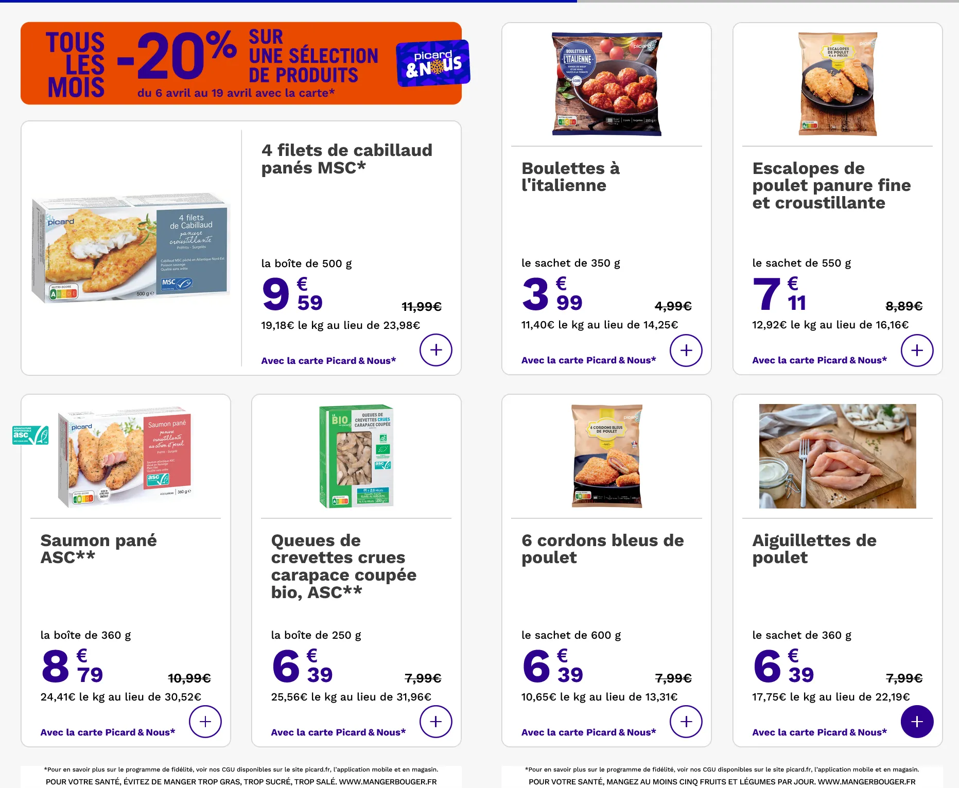 Picard Catalogue du 6 avril au 19 avril 2026 - Catalogue page 8