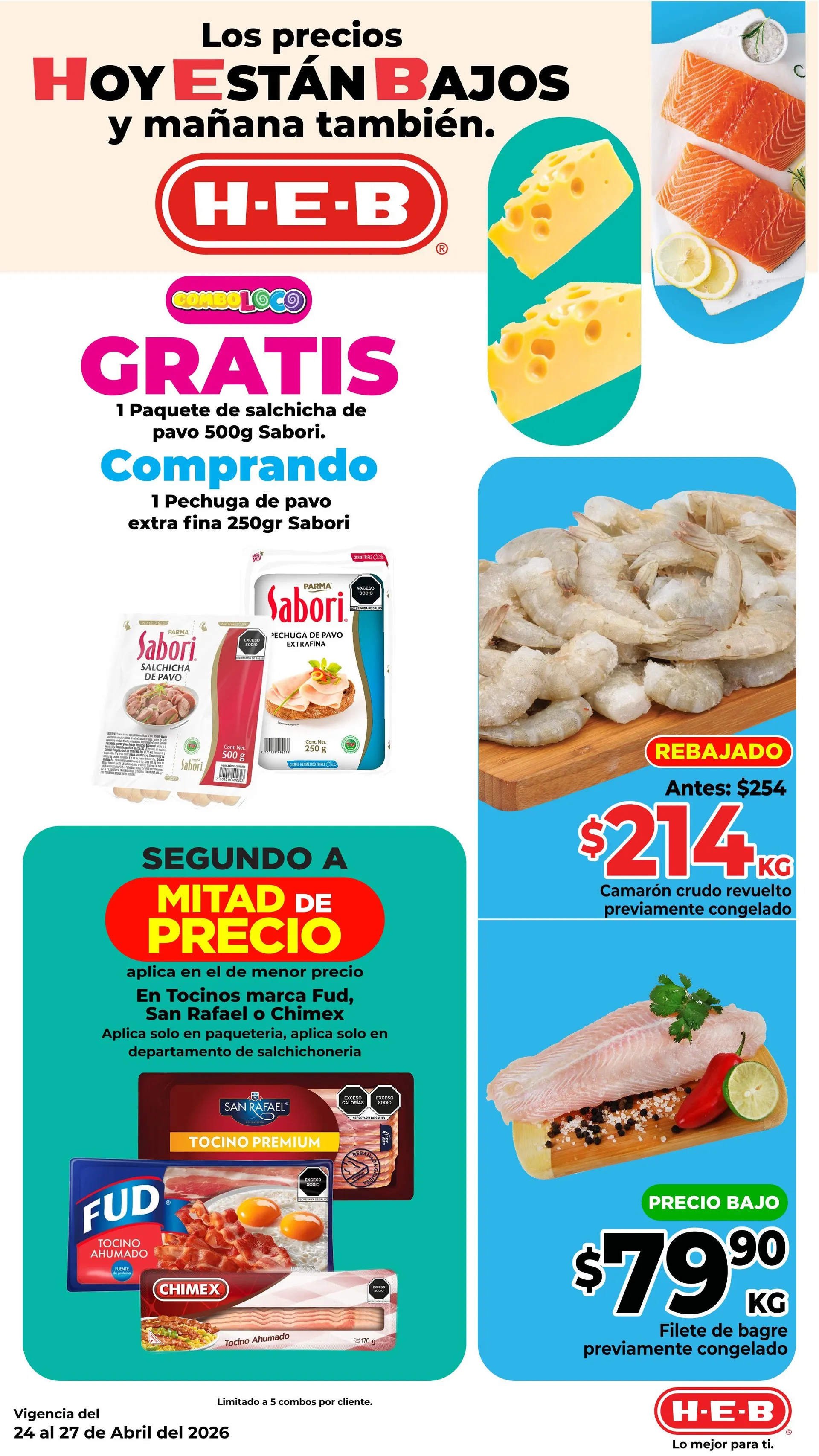 Catálogo de H-E-B Ofertas 24 de abril al 30 de abril 2026 - Pagina 9