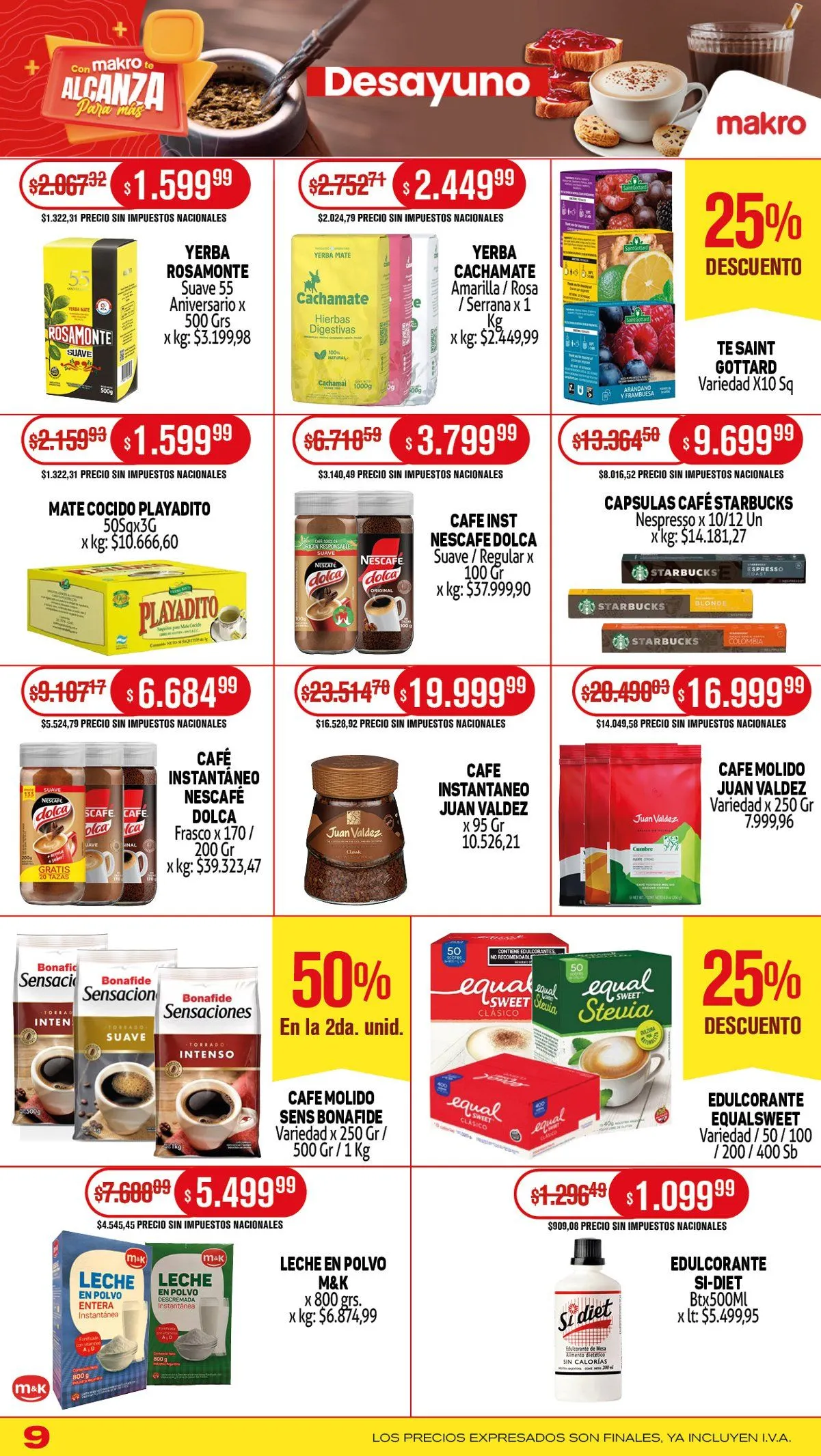 Ofertas de Ofertas de la Saemana Makro 24 de julio al 30 de julio 2025 - Página 9 del catálogo
