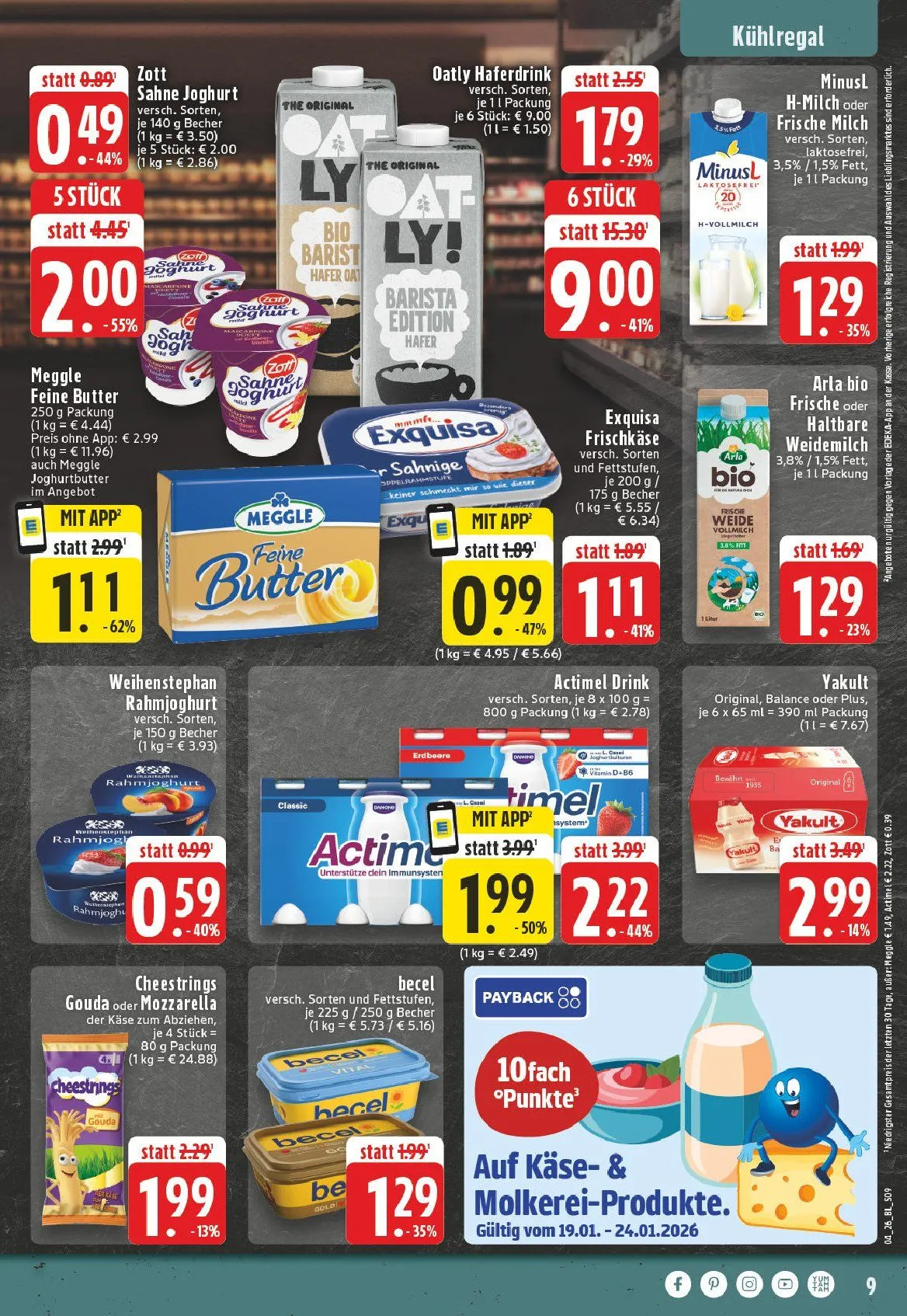 Edeka Prospekte  von 18. Januar bis 23. Januar 2026 - Prospekt seite 9