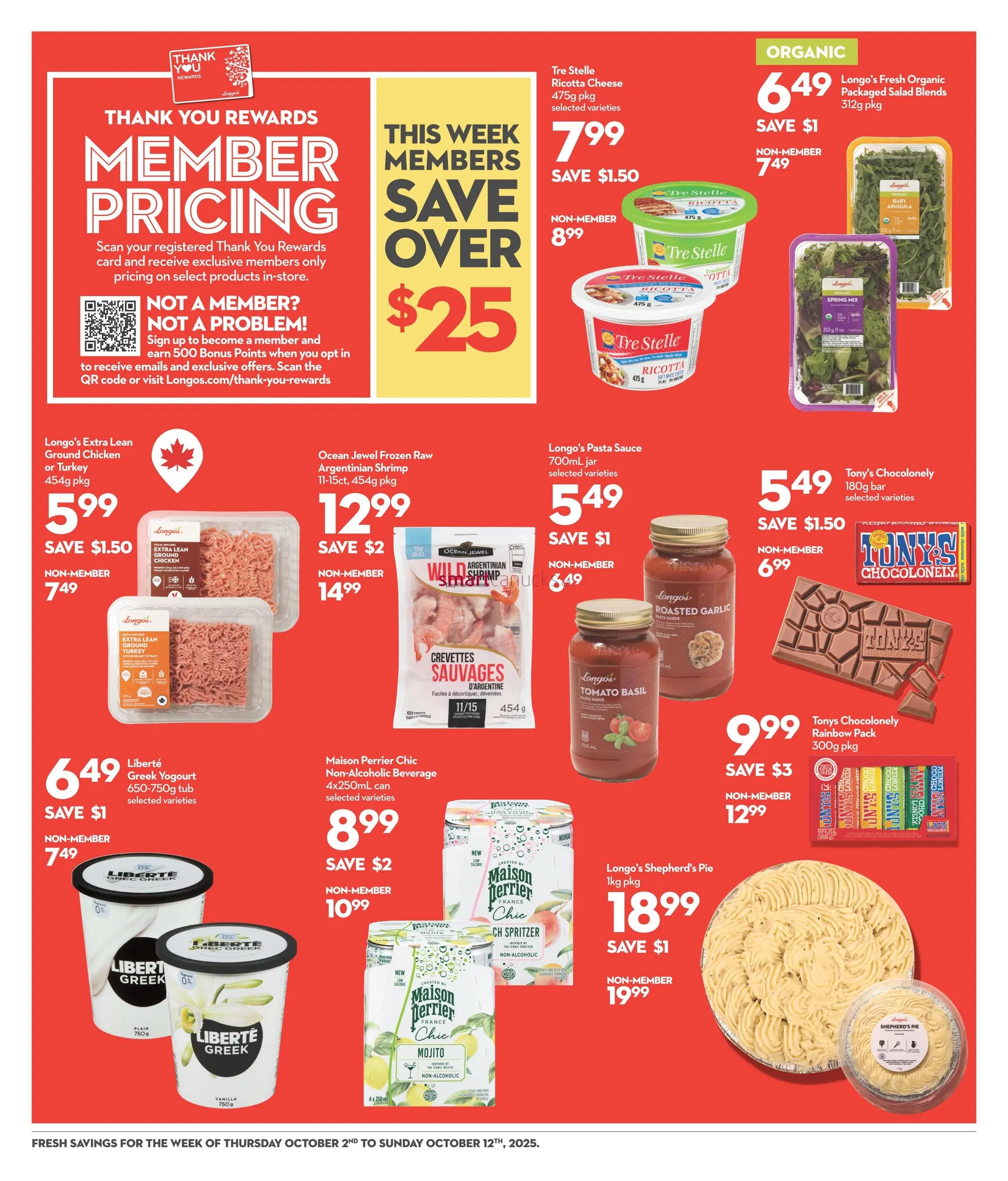 Longo's Sales from October 2 to October 12 2025 - flyer page 9