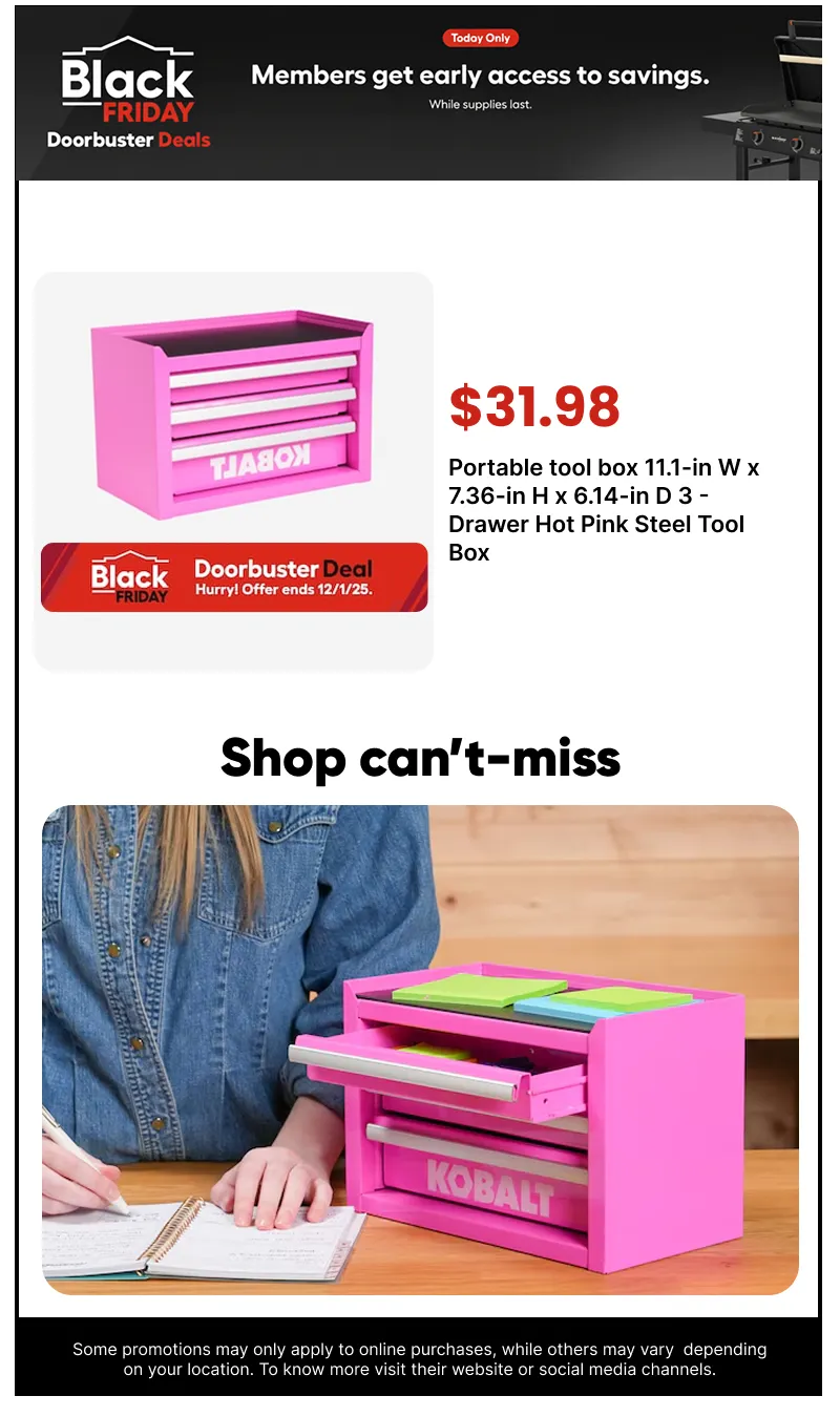 Weekly promotion Black friday deals spanning from November 27 to December 5 2025 - Page 8 for Catalogue 365