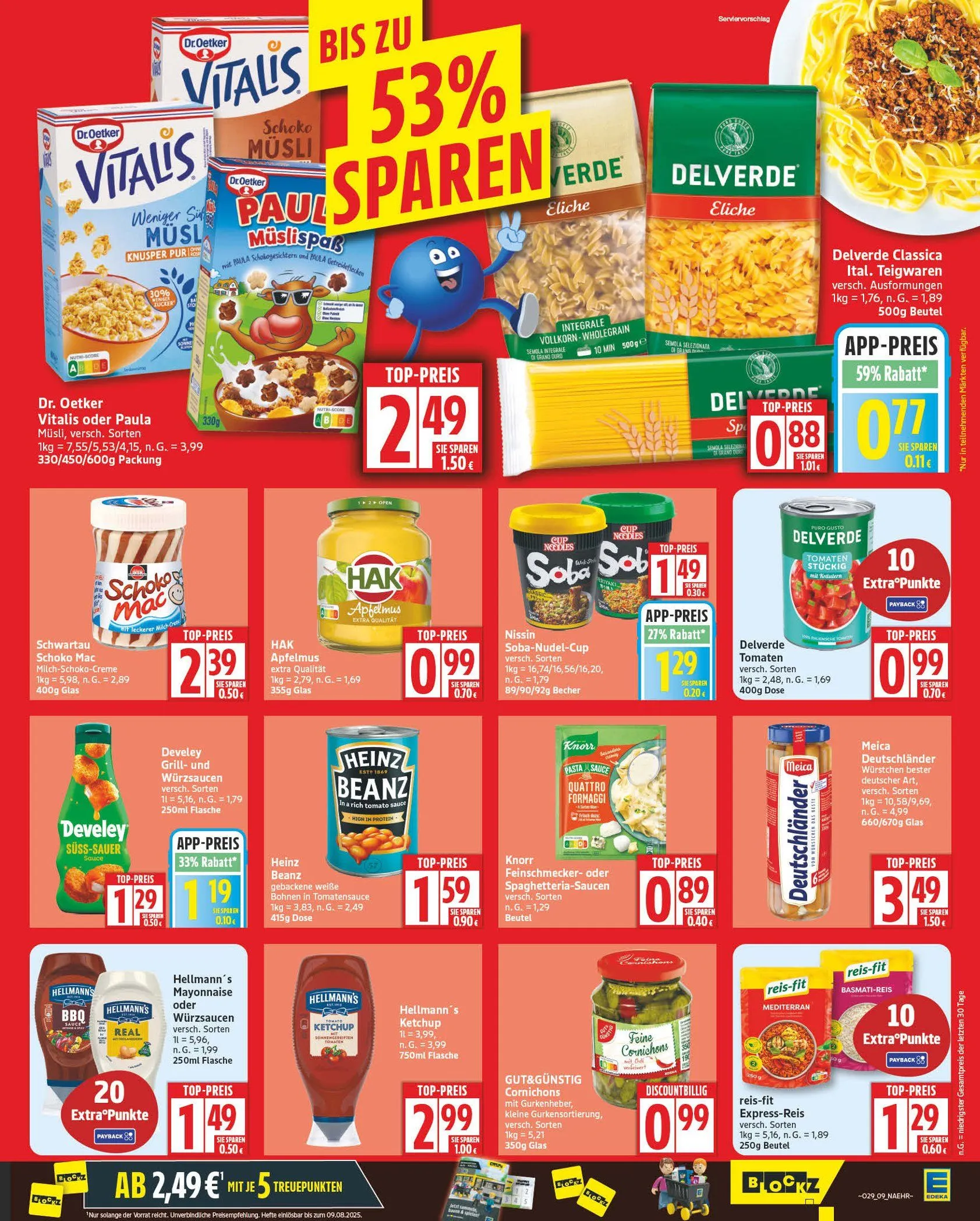 Edeka Prospekte - Aktuelle Angebote von 14. Juli bis 19. Juli 2025 - Prospekt seite 9