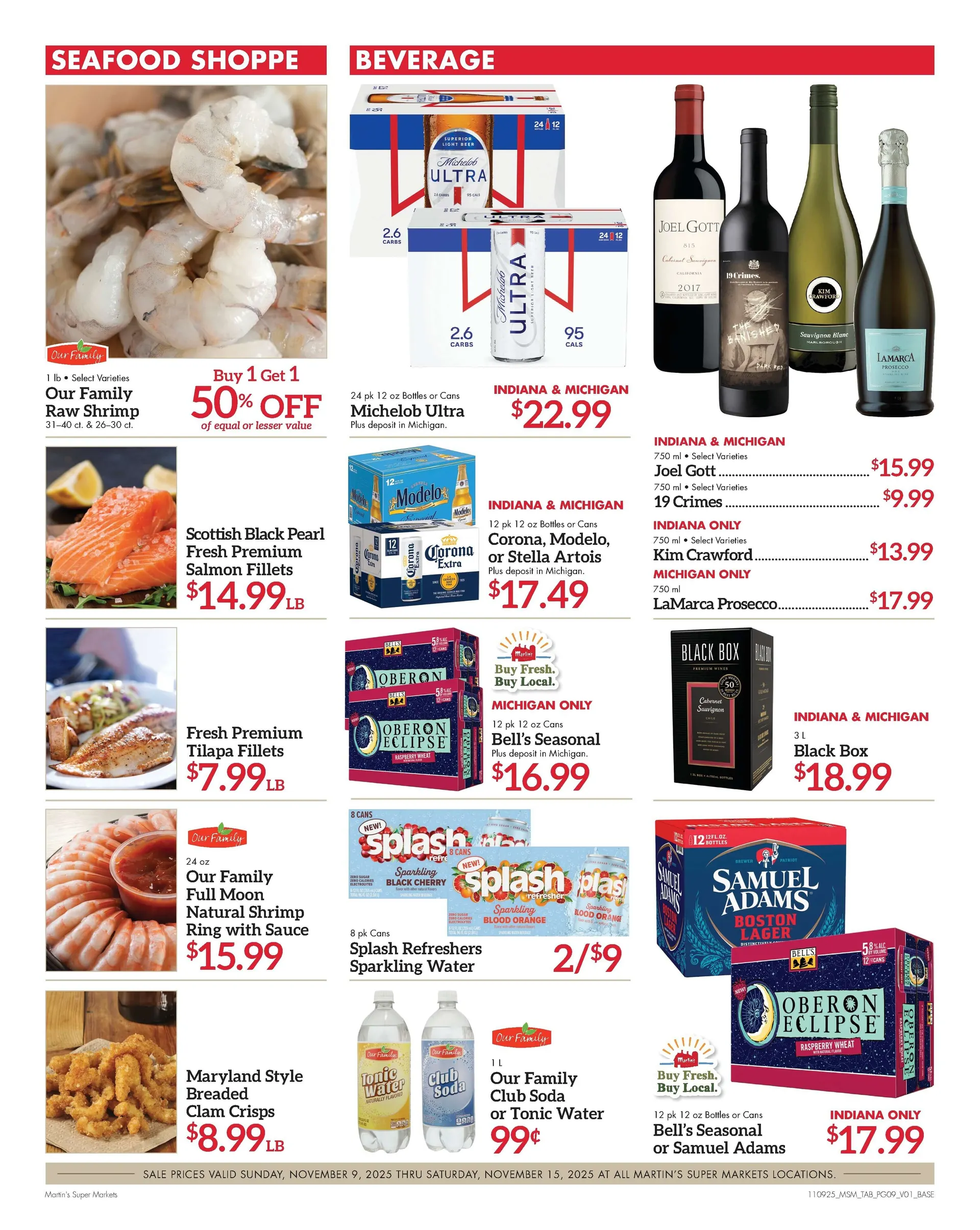 Weekly promotion Martin’s  Sales spanning from November 9 to November 15 2025 - Page 9 for Catalogue 365