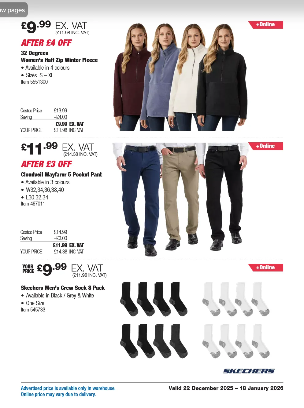 COSTCO Deals from 20 December to 18 January 2026 - Catalogue Page 9