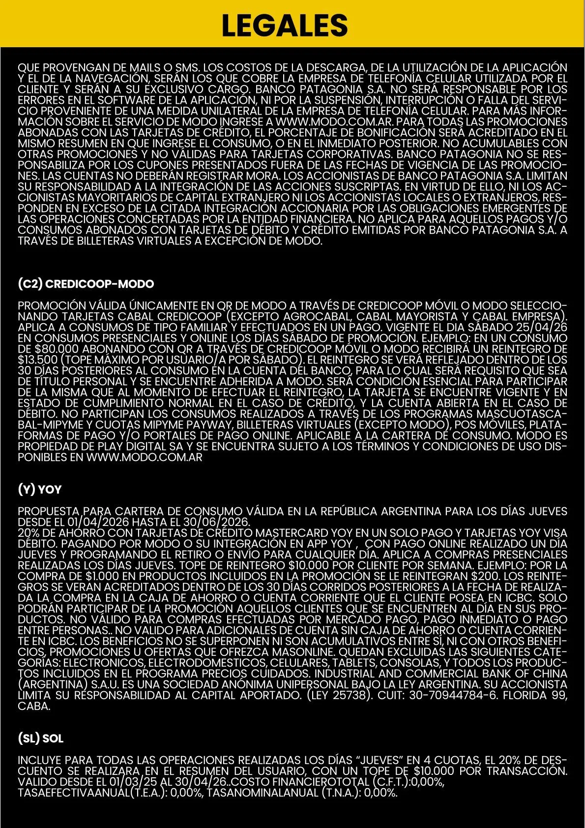 Ofertas de Changomas Ofertas 7 de abril al 13 de abril 2026 - Página 9 del catálogo