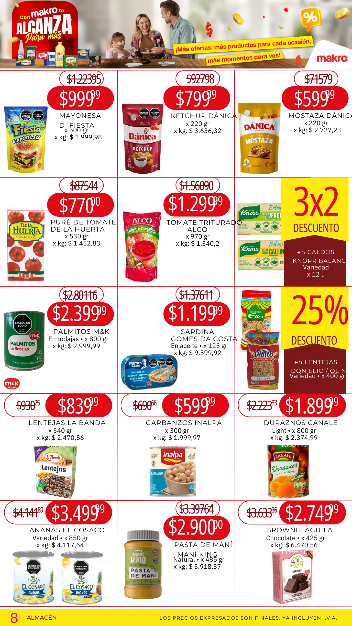 Ofertas de Catálogo: Makro 12 de septiembre al 18 de septiembre 2024 - Página 8 del catálogo