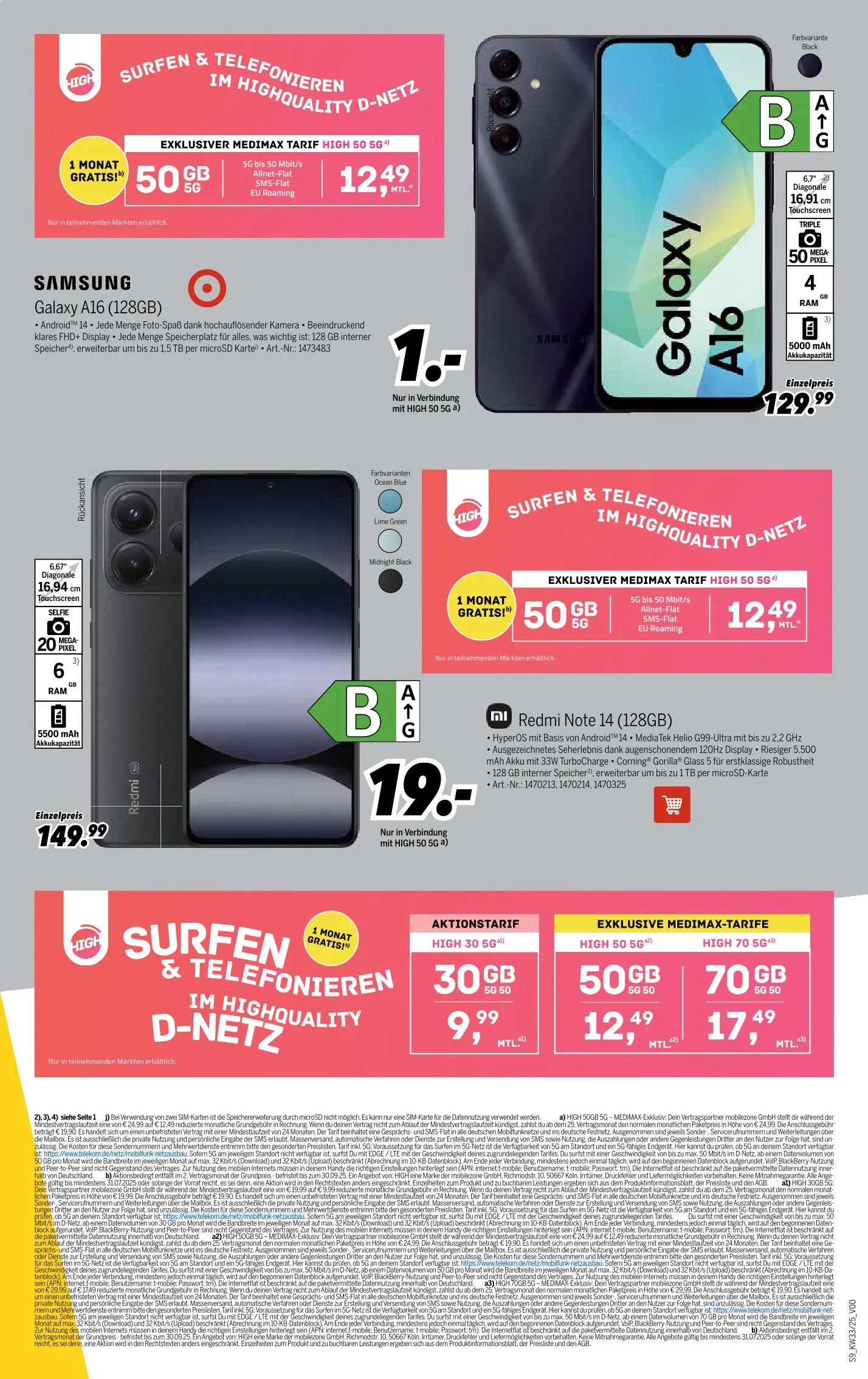 MEDIMAX Prospekte von 15. Mai bis 18. August 2025 - Prospekt seite 9