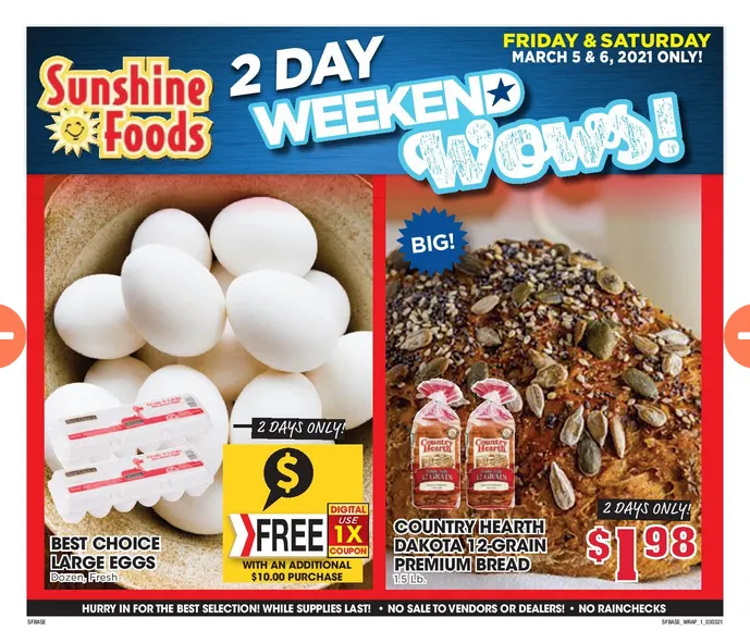 Weekly ad Sunshine Foods Sales from April 3 to April 9 2026 - Page 9