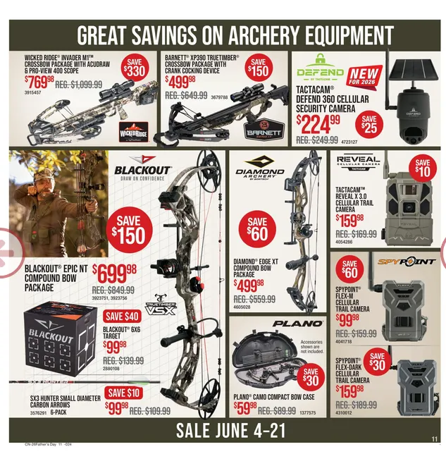 Weekly ad Bass Pro Shops Sales from June 4 to June 21 2026 - Page 9