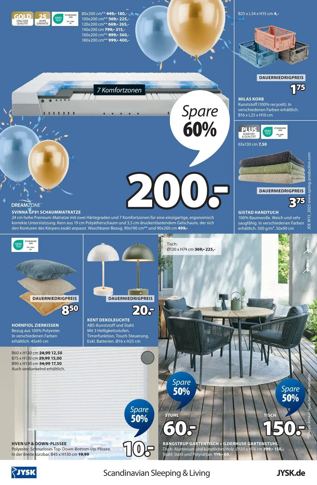 JYSK Prospekt von 31. März bis 3. Mai 2025 - Prospekt seite 9