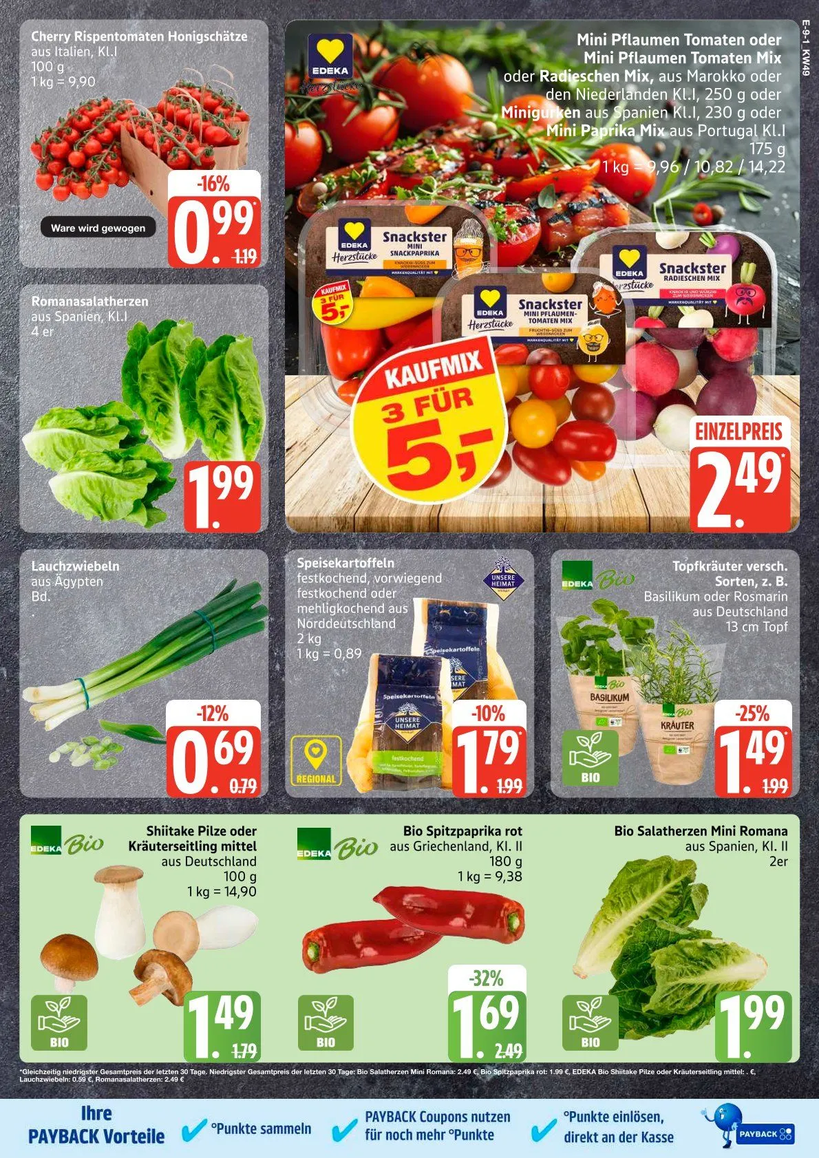 Edeka Angebote von 1. Dezember bis 6. Dezember 2025 - Prospekt seite 9