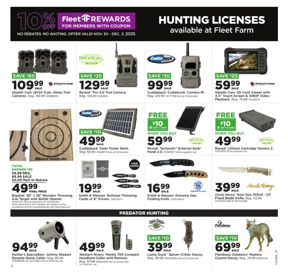 Weekly ad Fleet Farm Sales from November 30 to December 3 2025 - Page 8