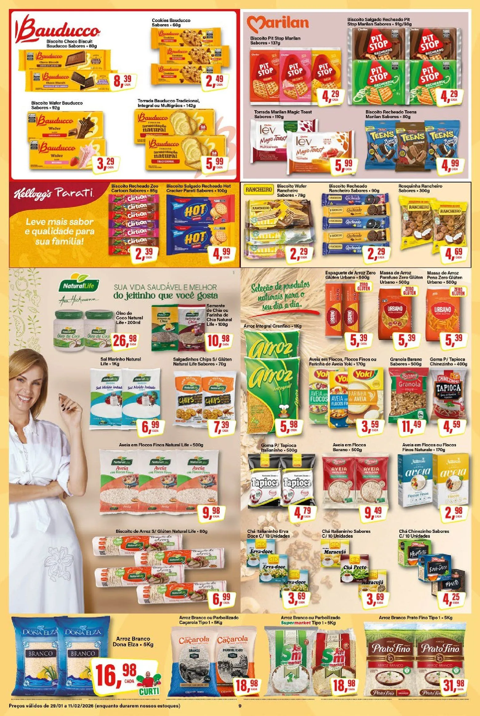 Encarte de Folhetos Rede Supermarket  10 de fevereiro até 11 de fevereiro 2026 - Pagina 9