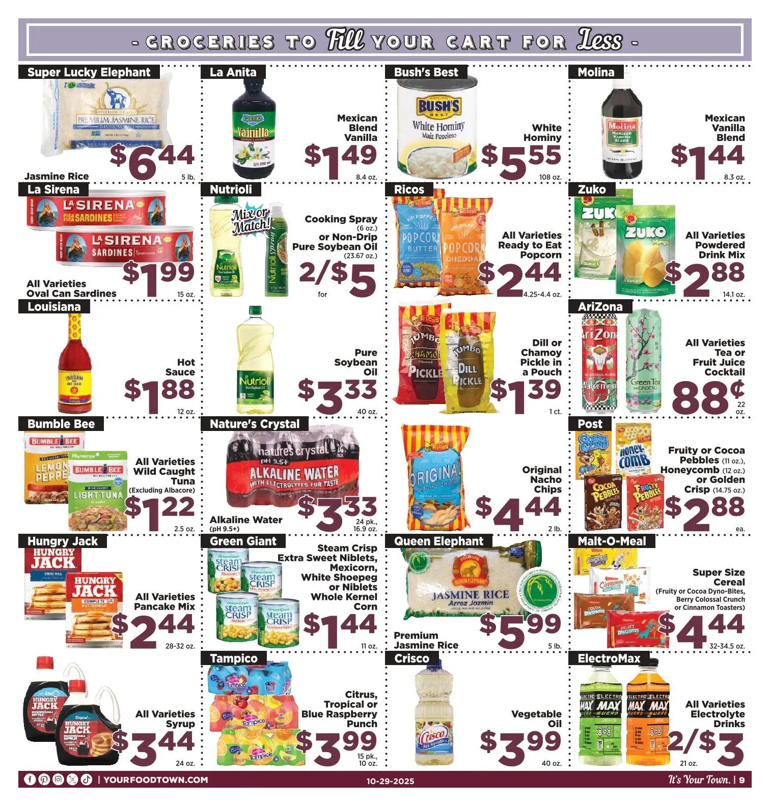 Weekly ad Foodtown weekly ads from October 29 to November 4 2025 - Page 9