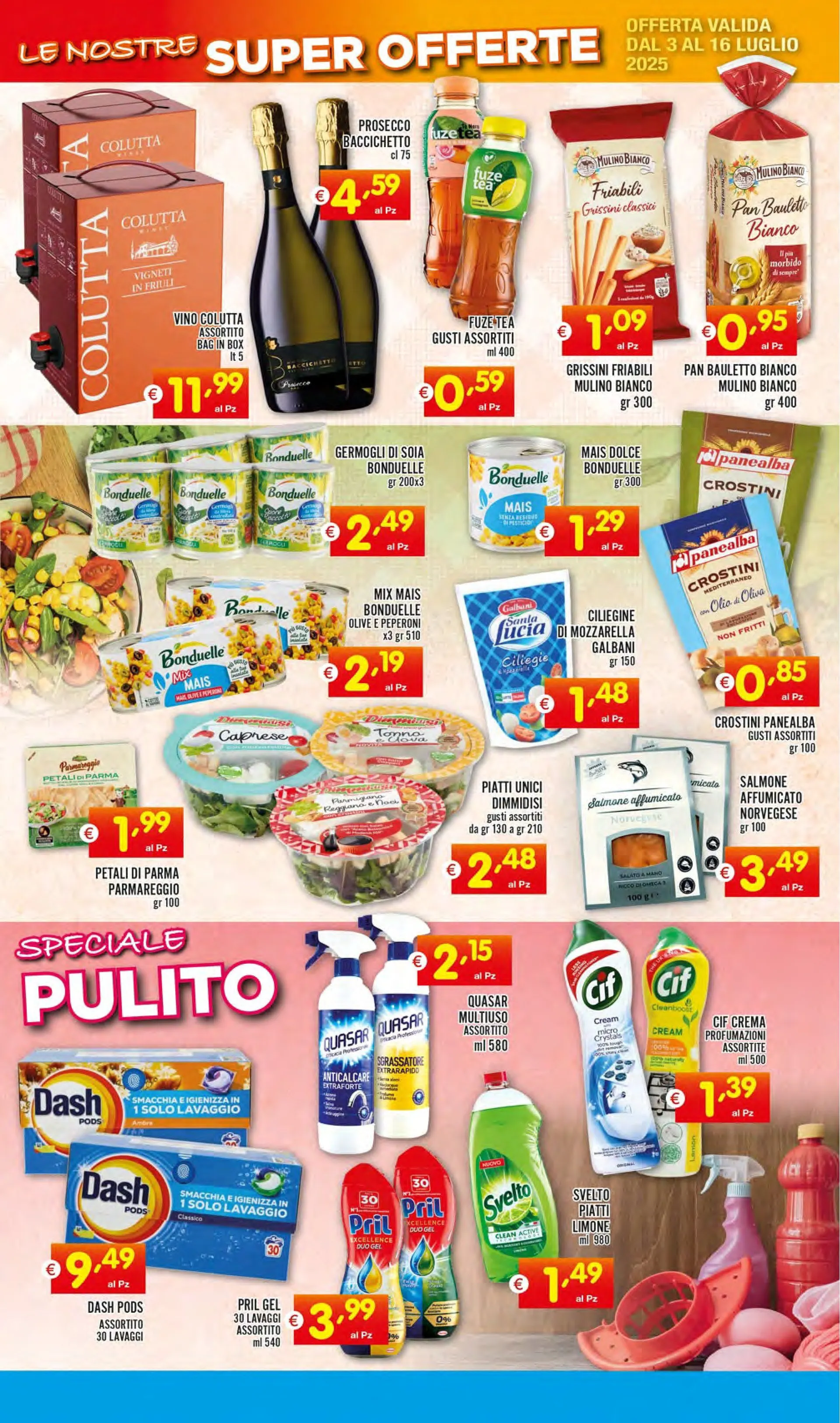 Volantini Centro Commerciale Discount da 3 luglio a 16 luglio di 2025 - Pagina del volantino 9