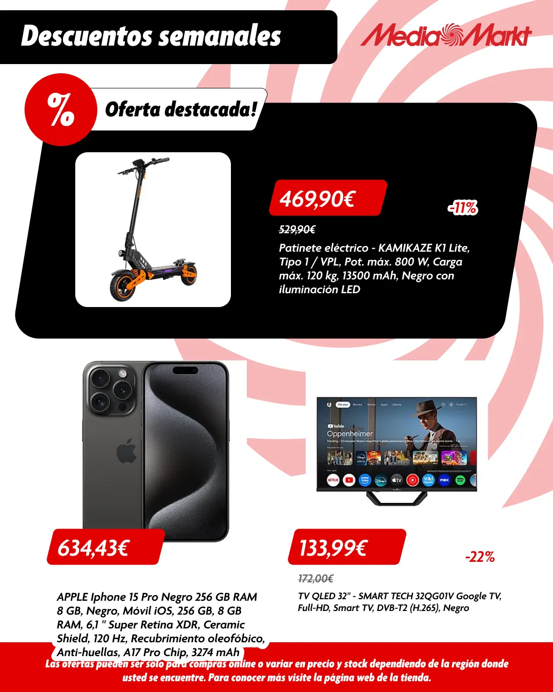 Catálogo de  MediaMarkt Ofertas 24 de abril al 14 de mayo 2026 - Página 9