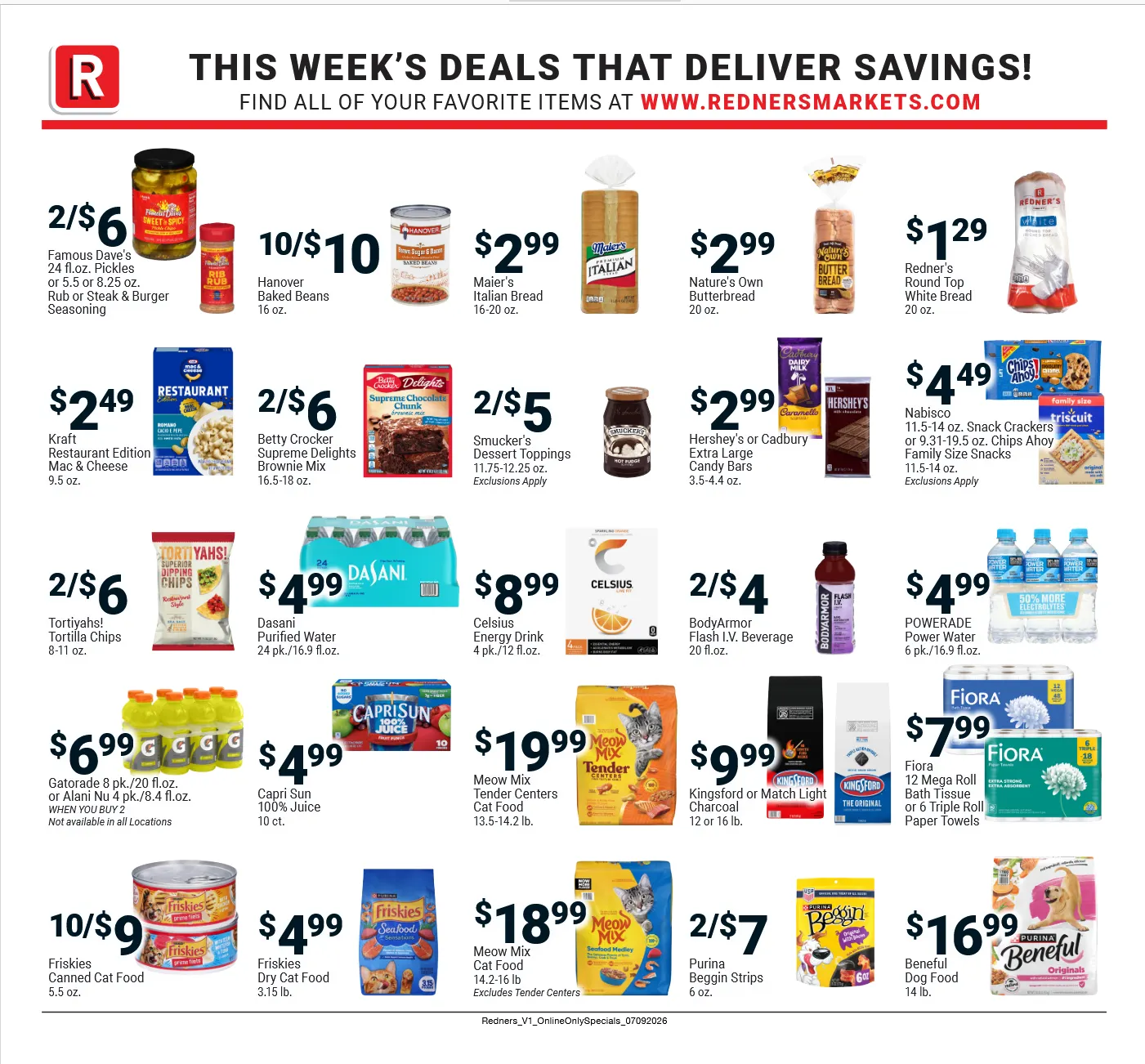Weekly ad Redner's Market Sales from July 9 to July 15 2026 - Page 9