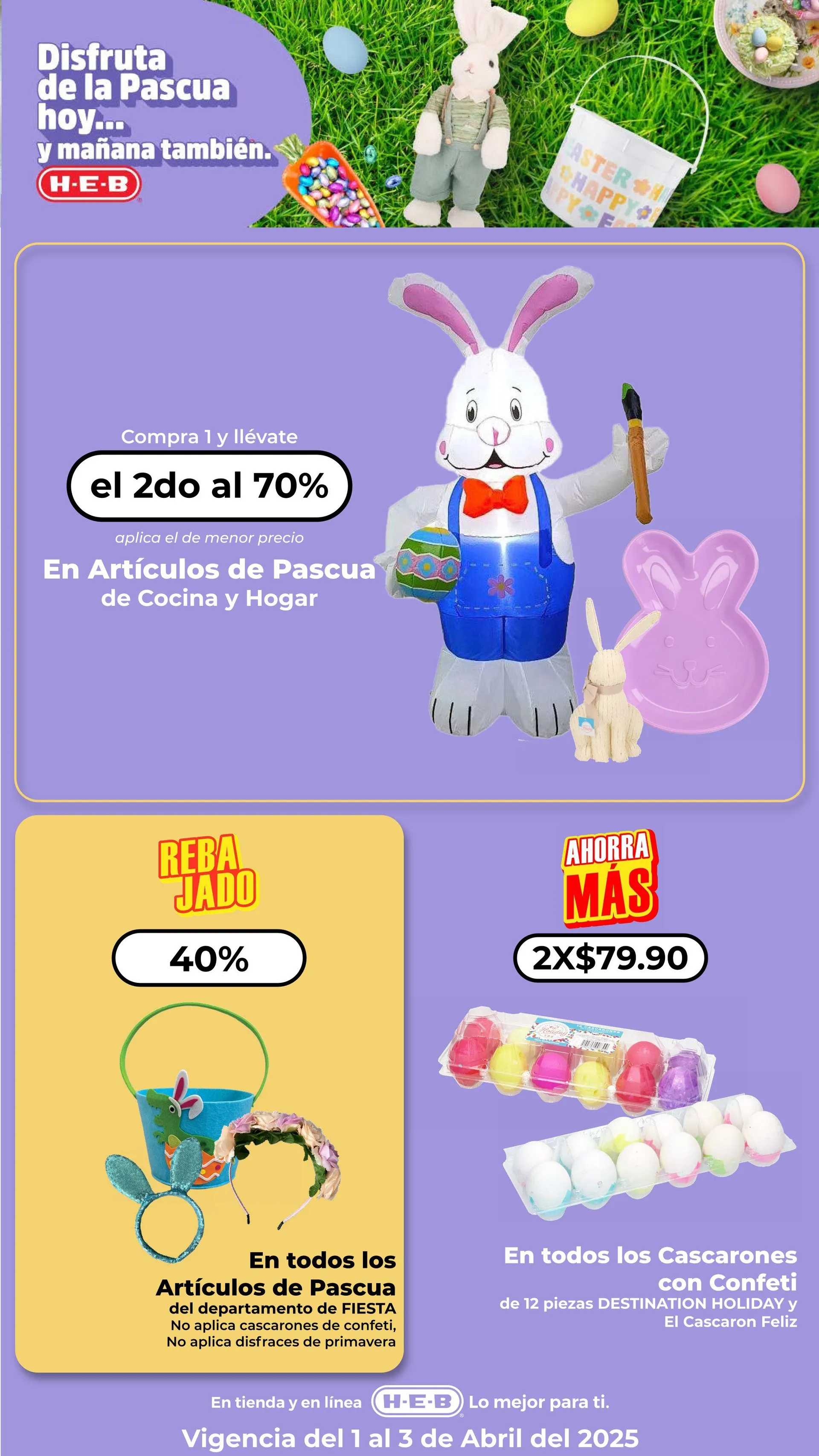 Catálogo de H-E-B Ofertas 1 de abril al 3 de abril 2025 - Pagina 9