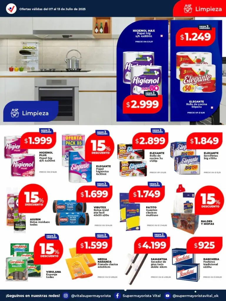 Ofertas de Ofertas Vital  7 de julio al 13 de julio 2025 - Página 10 del catálogo