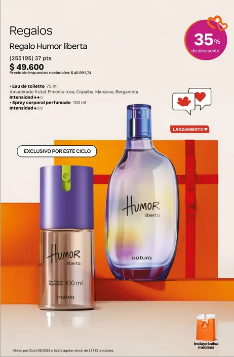 Ofertas de Natura Ofertas 12 de junio al 30 de junio 2026 - Página 9 del catálogo