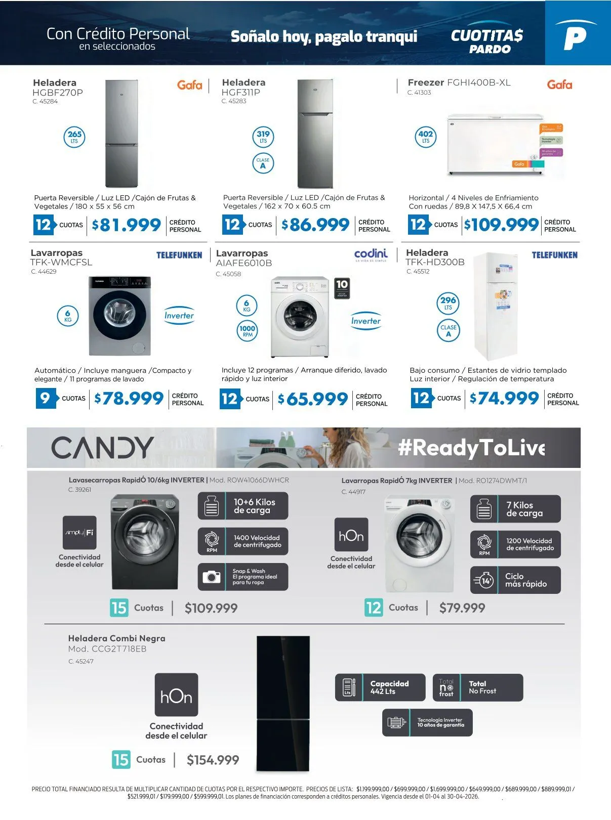 Ofertas de Pardo Ofertas 1 de abril al 30 de abril 2026 - Página 9 del catálogo