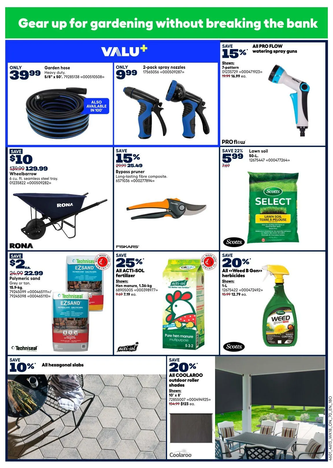 RONA Sales from May 28 to June 3 2026 - flyer page 9
