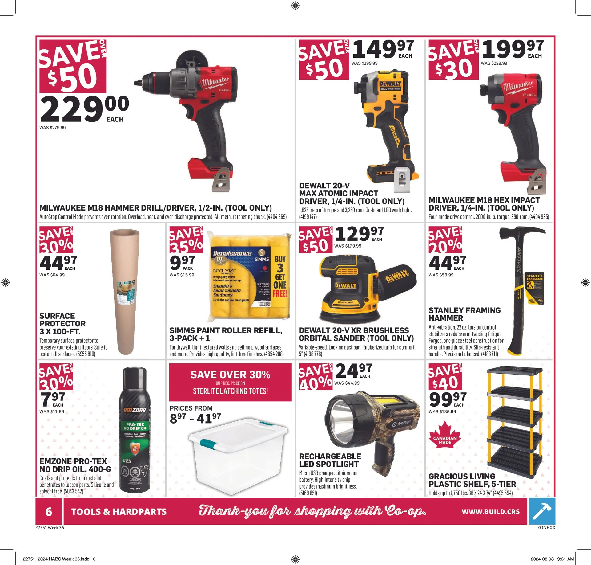 Co-op Food weekly flyer from August 22 to August 28 2024 - flyer page 8