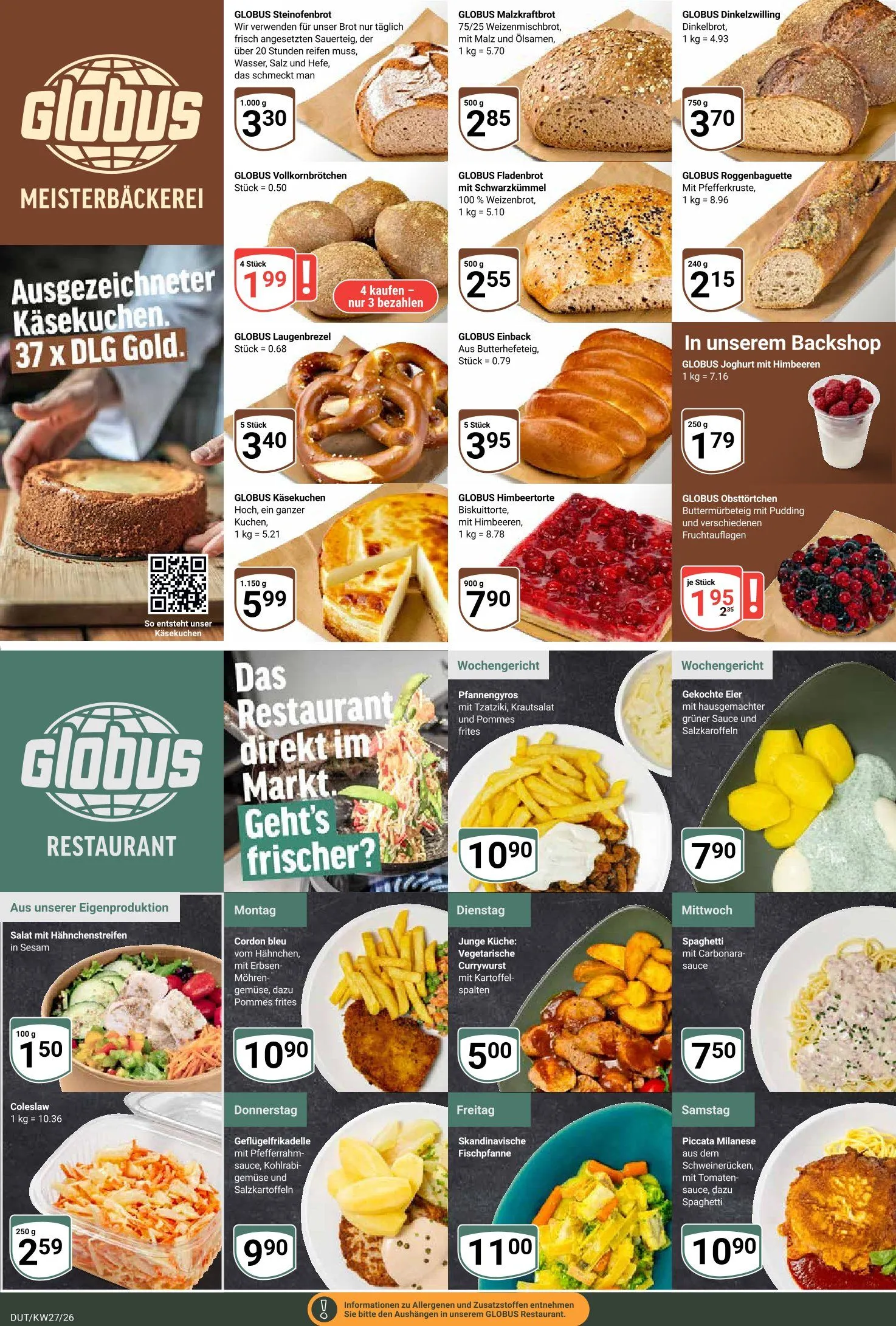 Globus Angebote von 29. Juni bis 4. Juli 2026 - Prospekt seite 9