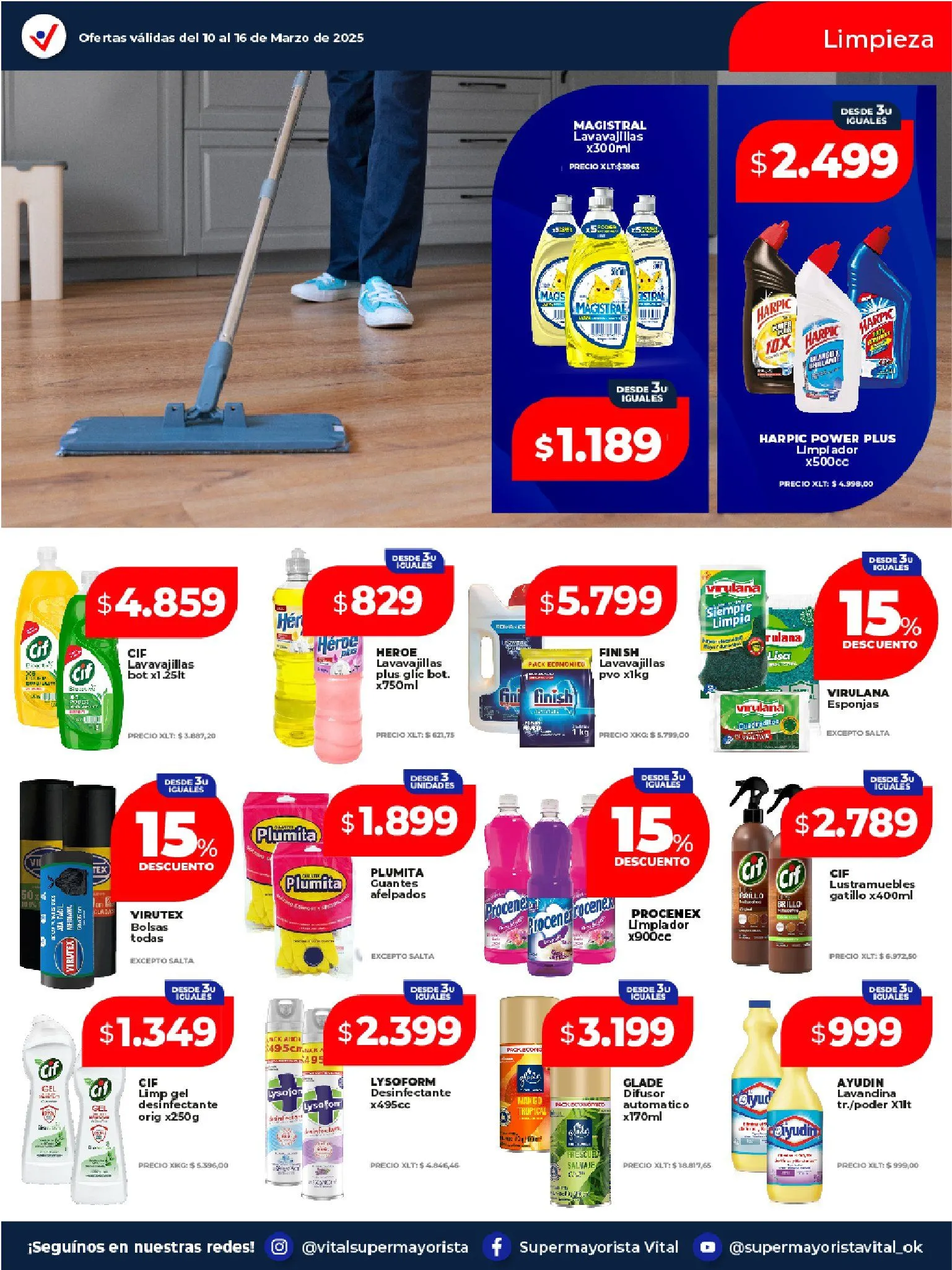 Ofertas de Vital Ofertas  10 de marzo al 16 de marzo 2025 - Página 9 del catálogo