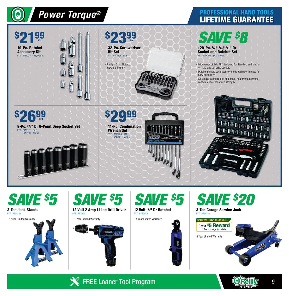 Weekly ad O'Reilly Auto Parts Sales from October 29 to November 25 2025 - Page 9