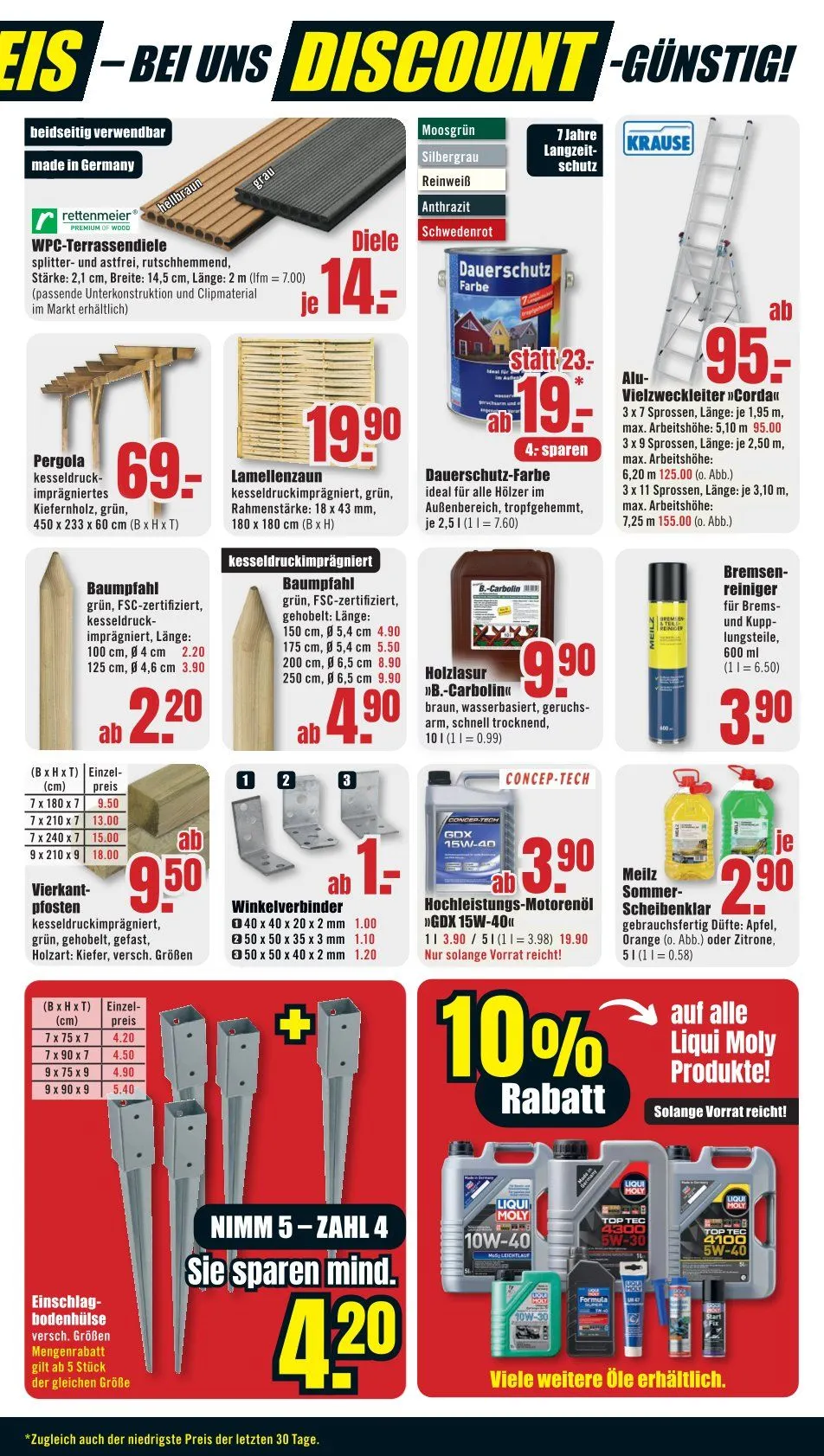B1 Discount Baumarkt Angebote von 11. April bis 17. April 2026 - Prospekt seite 9