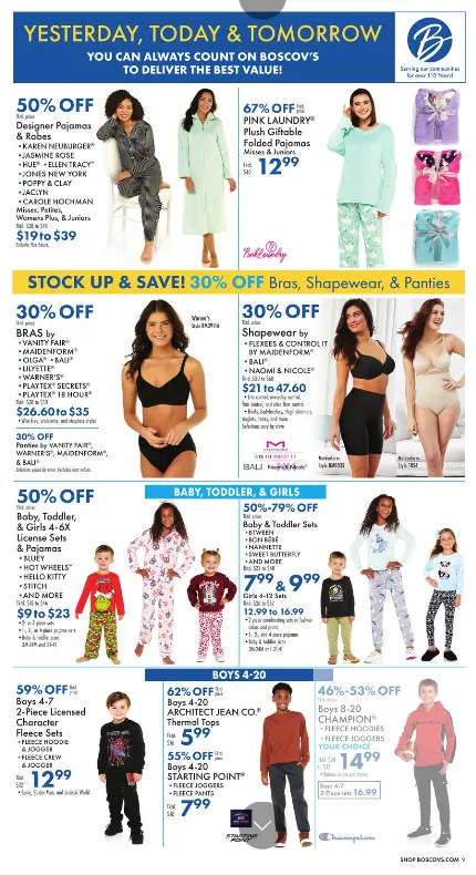 Weekly ad Boscov's Sales from October 30 to November 5 2025 - Page 9