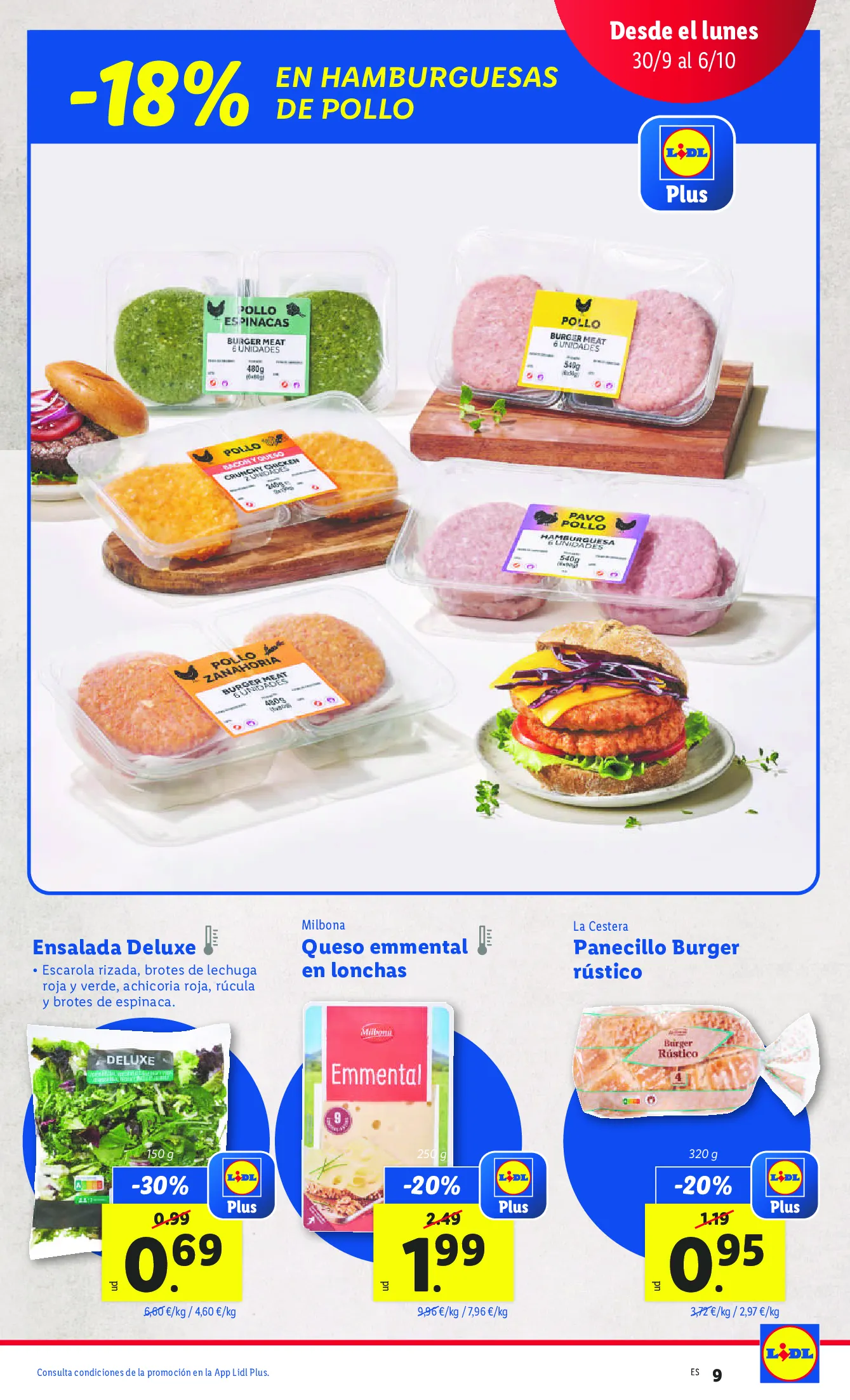 Catálogo de Lidl Ofertas desde el 30/06 al 06/10 30 de septiembre al 6 de octubre 2024 - Página 9