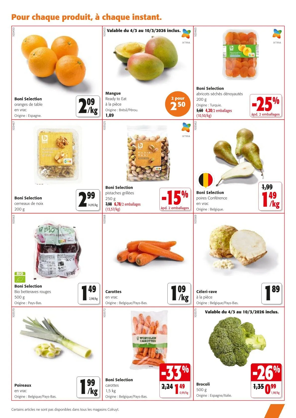 Catalogues Colruyt du 25 février au 10 mars 2026 - Catalogue page 9