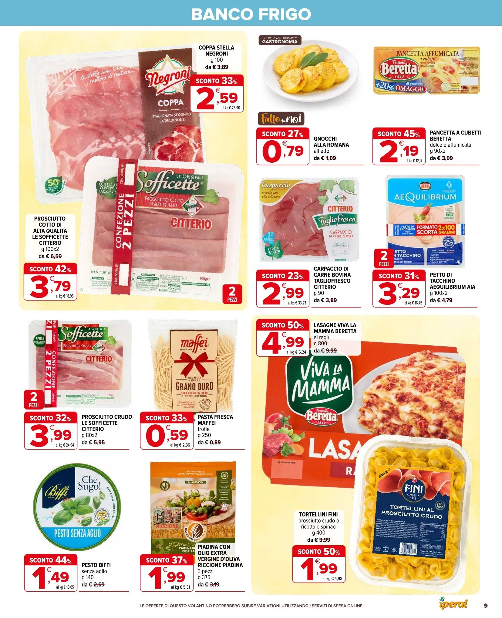 Volantini Iperal da 8 aprile a 21 aprile di 2026 - Pagina del volantino 9