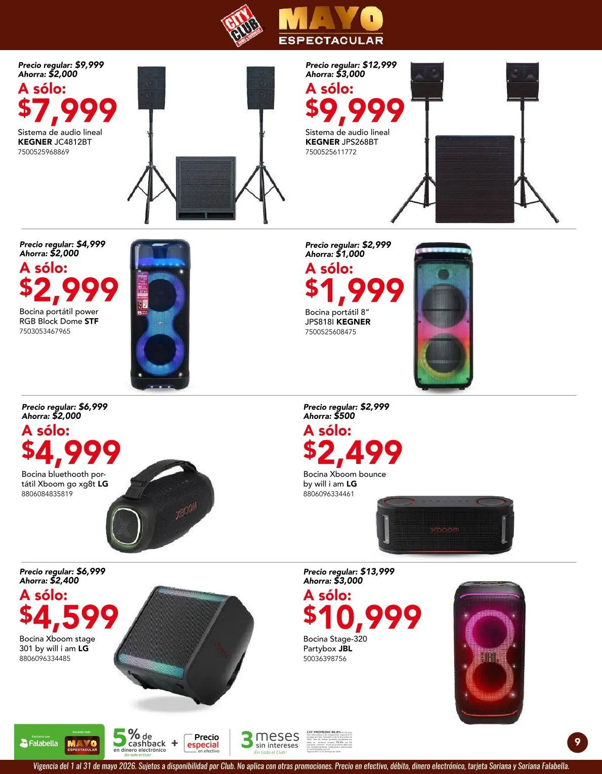 Catálogo de  City Club Sales 1 de mayo al 31 de mayo 2026 - Pagina 9
