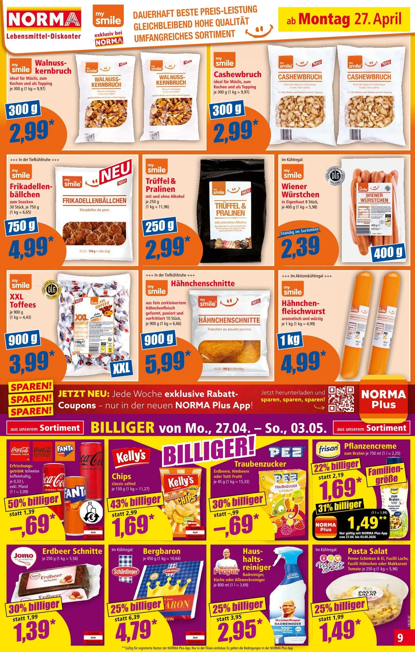 Norma Prospekt von 20. April bis 27. April 2026 - Flugblätt seite  9