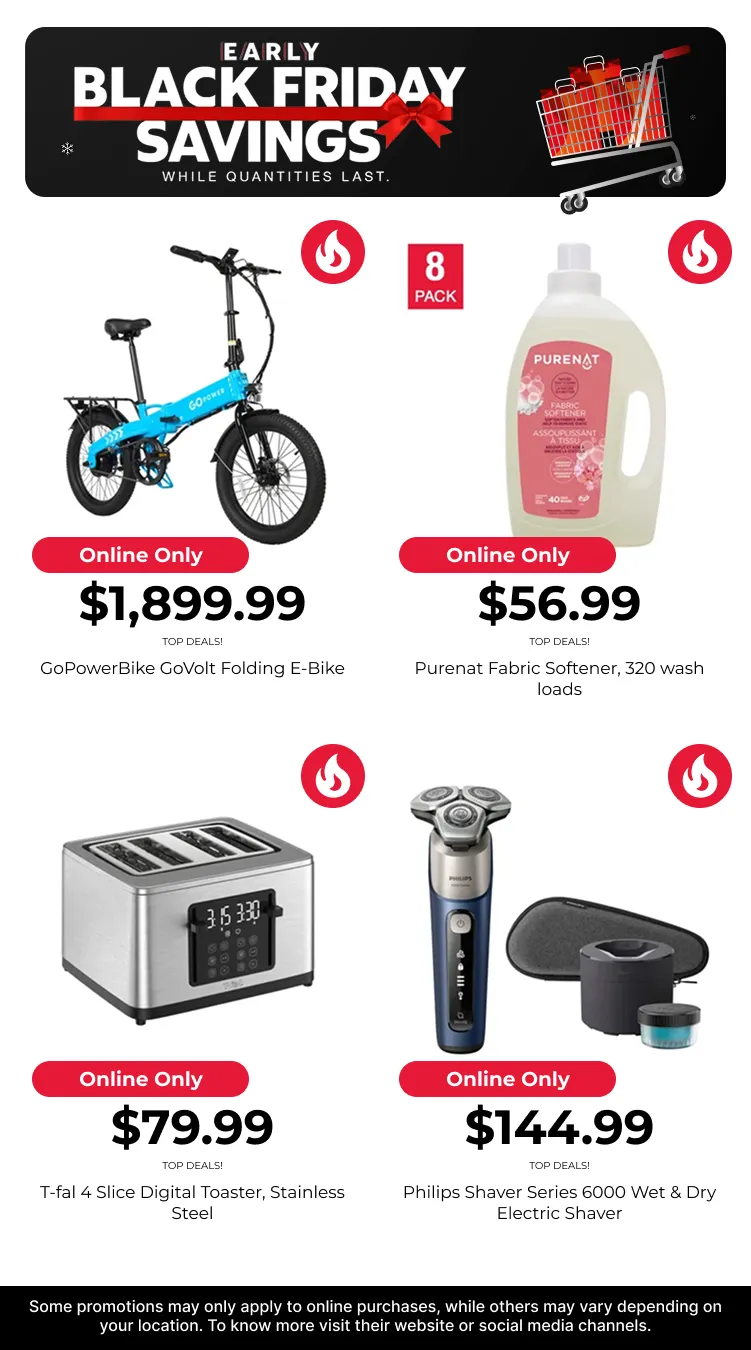 Black friday deals from November 18 to November 30 2025 - flyer page 8