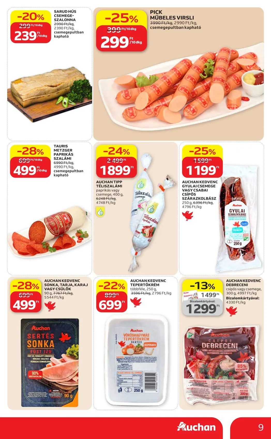 Katalógus  Auchan április 23.-tól április 29.-ig 2026. - Oldal 9