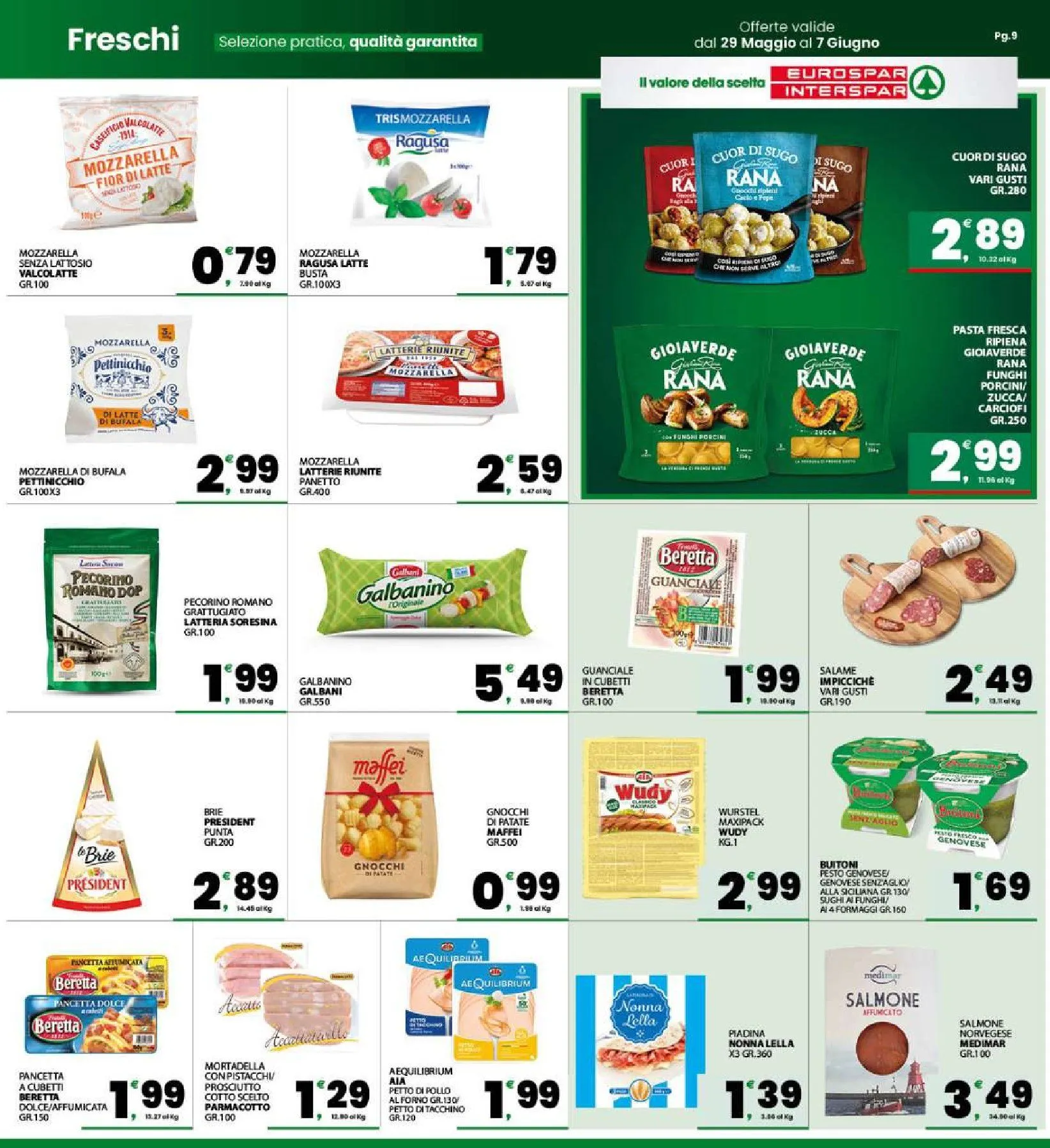  Volantini Interspar da 29 maggio a 7 giugno di 2026 - Pagina del volantino 9