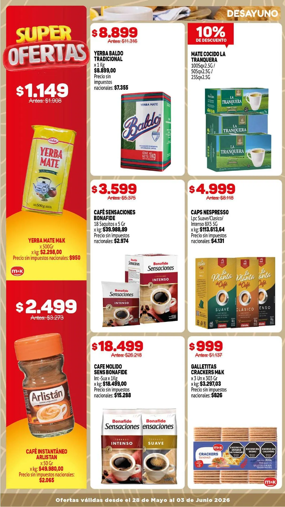 Ofertas de Ofertas Makro 28 de mayo al 3 de julio 2026 - Página 9 del catálogo
