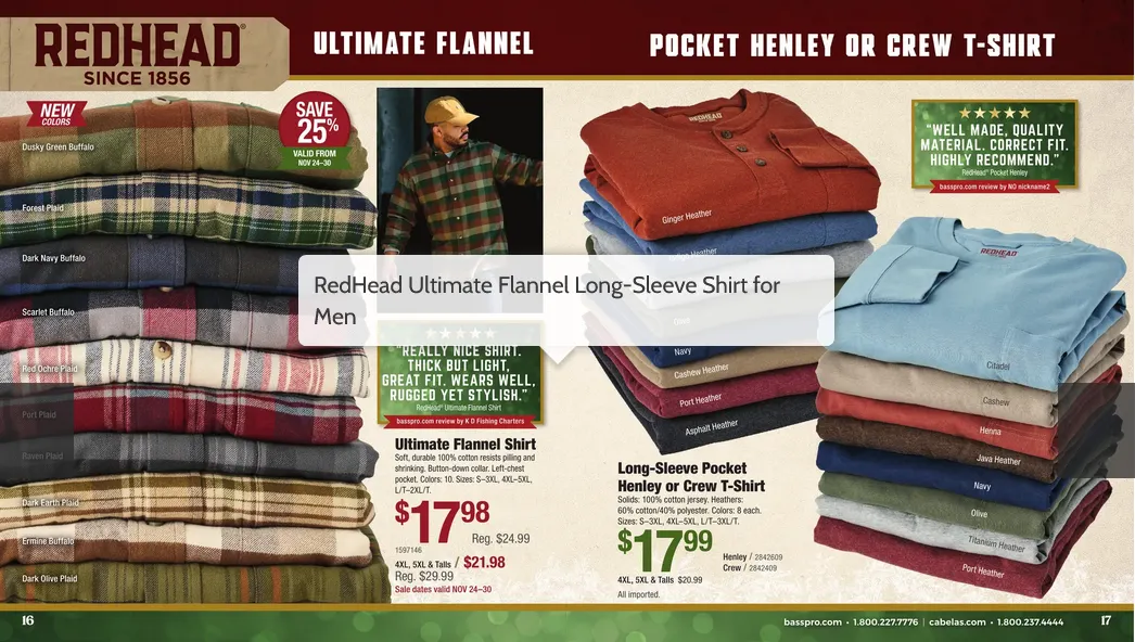 Cabelas Sales from December 1 to December 31 2025 - flyer page 9