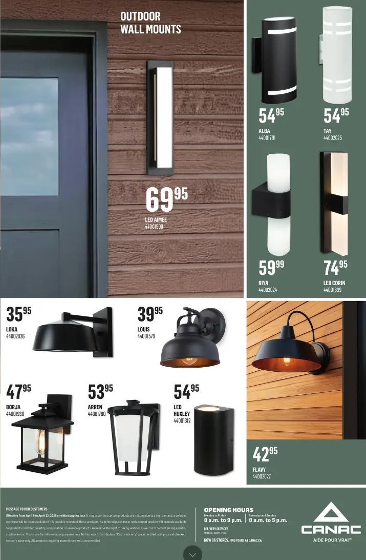 Canac Sales from April 9 to April 22 2026 - flyer page 9