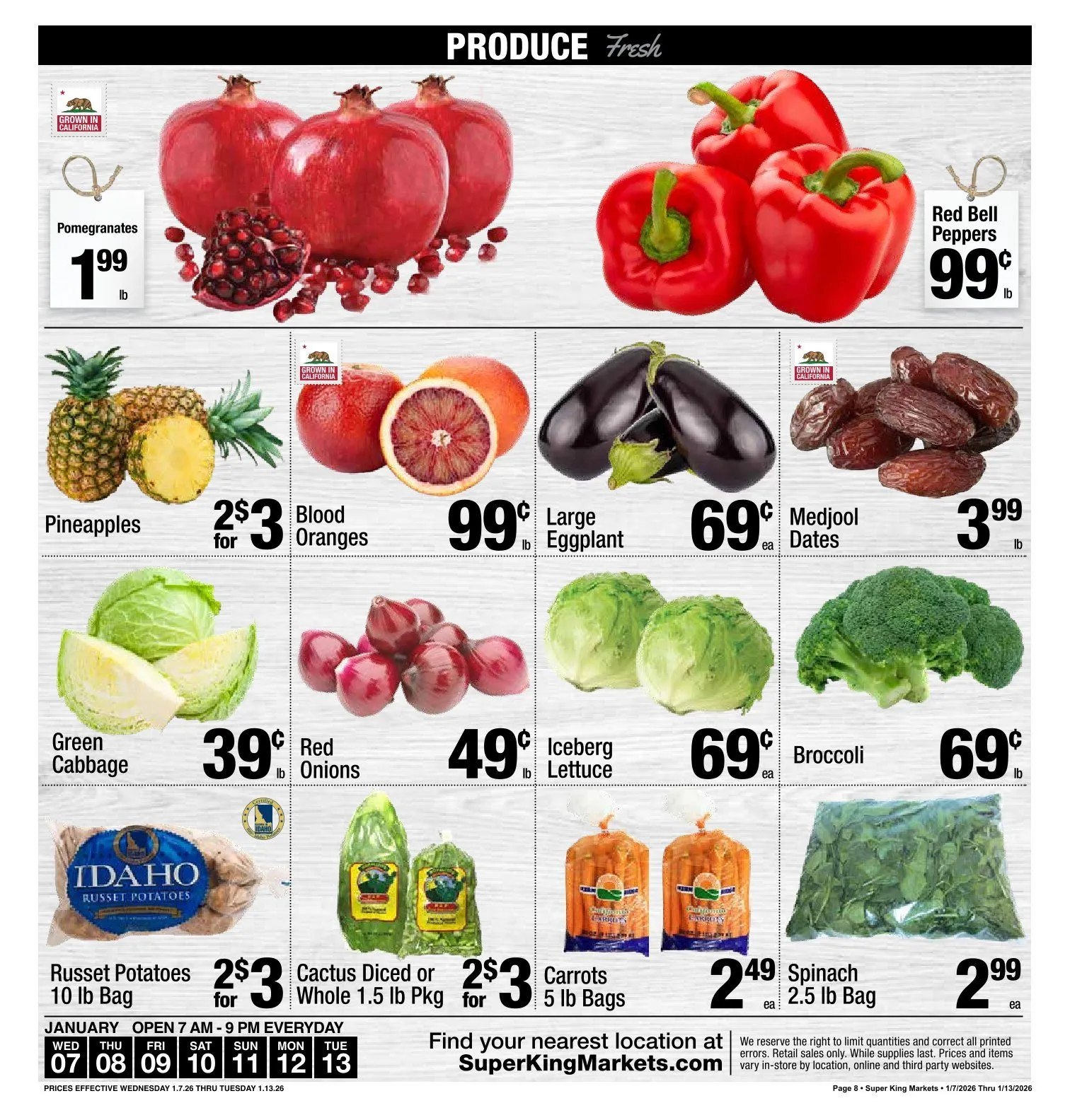 Weekly ad  Super King Markets Sales from January 7 to January 13 2026 - Page 9