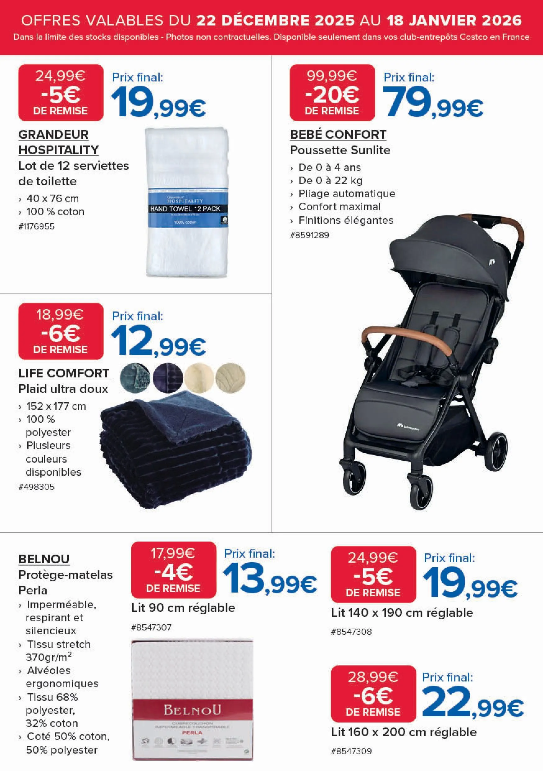 Costco Catalogue du 22 décembre au 18 janvier 2026 - Catalogue page 9